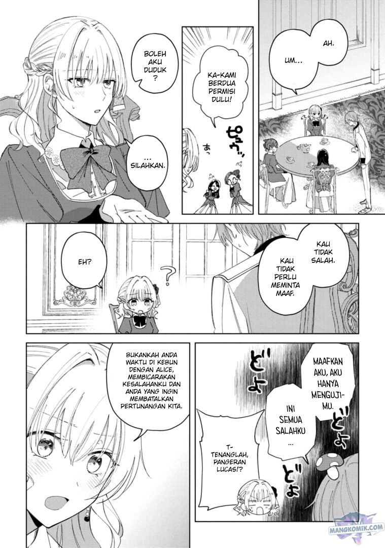 Though I May Be a Villainess, I’ll Show You I Can Obtain Happiness! Chapter 34 Bahasa Indonesia